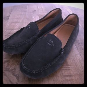 Coach Black Loafers 7.5